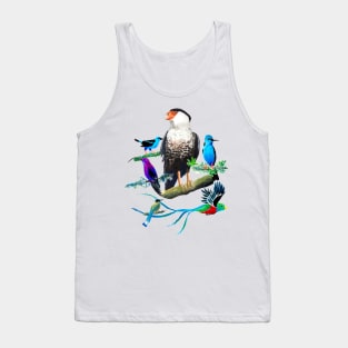 Caracara Tropical Exotic Birds Collection Tank Top